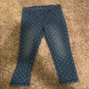 Polka dot jeans